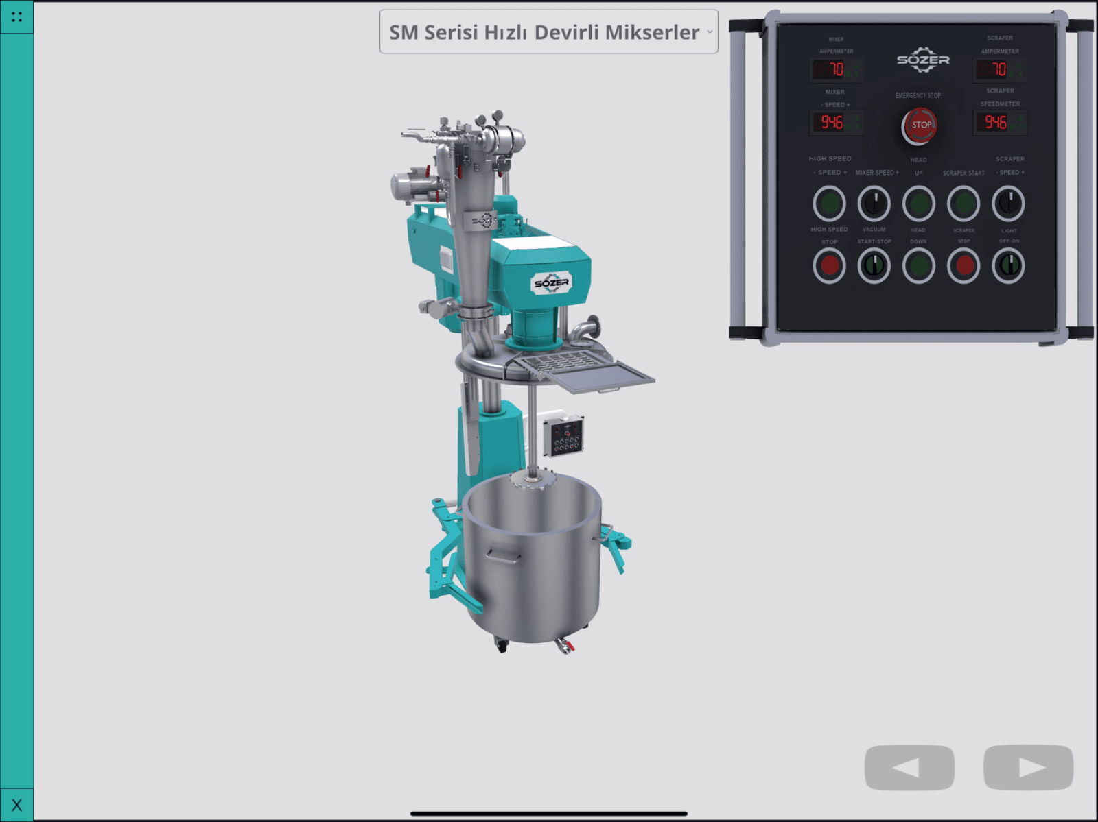 Interactive 3D Catalog showcasing a product